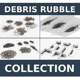 Debris Rubble Ruins 4 Collections